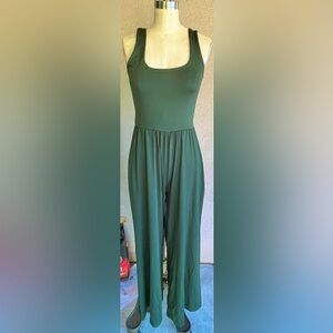 Elegant Green Jumpsuit